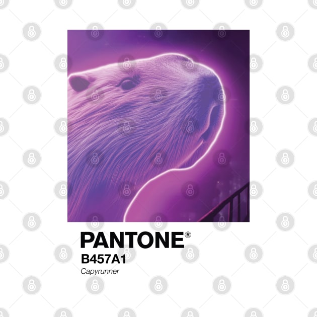 Pantone Capyrunner Portrait by theartistmusician