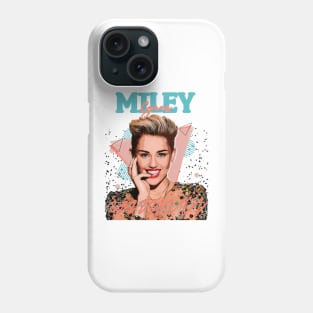 Miley Cyrus Party In the USA // Fan Art Retro Design // Vintage Phone Case