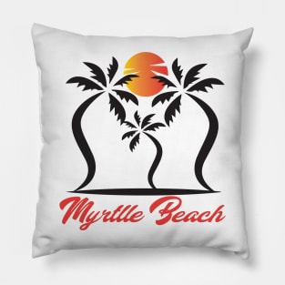 Myrtle beach Pillow