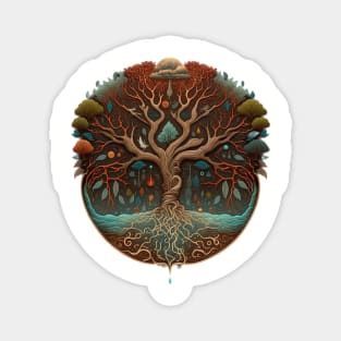 Tree of Life - Designs for a Green Future Magnet