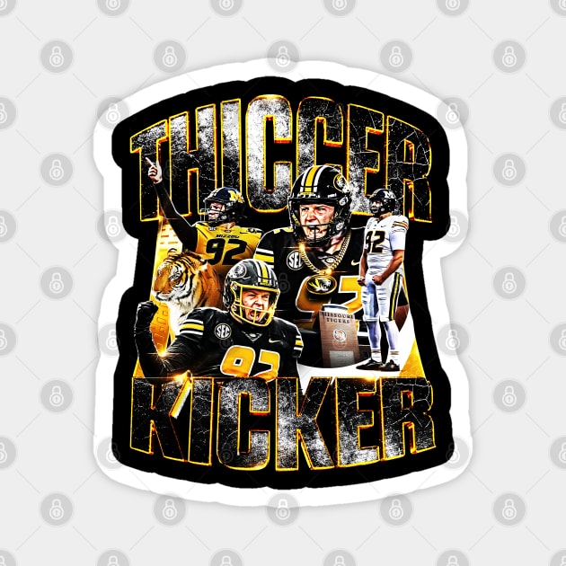 Harrison Mevis - Thiccer Kicker - Missouri Tigers Magnet by nicklower