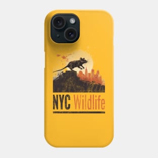 NYC Wildlife (grunge version) Phone Case