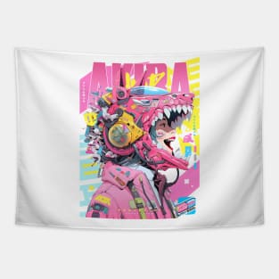 AKIBA DRIP - 🟡🩷🟡 ✦ WOLF TRIBE PRINCESS 2✦ 」 🟡🩷🟡 ANIME MANGA NEXTLVL ART Tapestry