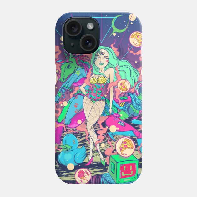 Tiger Lilly Phone Case by DomTsoi