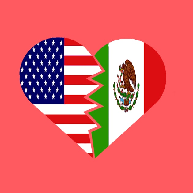 Mexico Flag USA Flag Spanish Mexico Mexican Food Latino Culture by hispanicworld