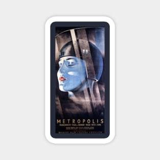 Classic Science Fiction Movie Poster - Metropolis Magnet