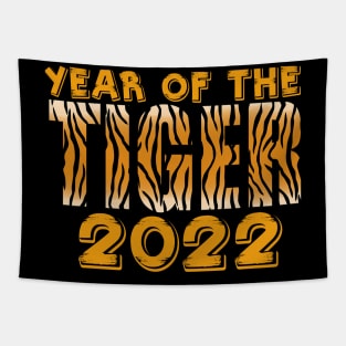 Happy Chinese New Year 2022 Year Of The Tiger Tapestry