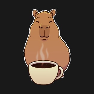 Capybara Cup of Black Coffee T-Shirt