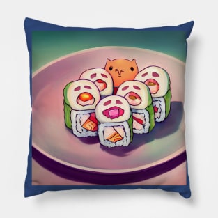 Kawaii Anime Sushi Pillow