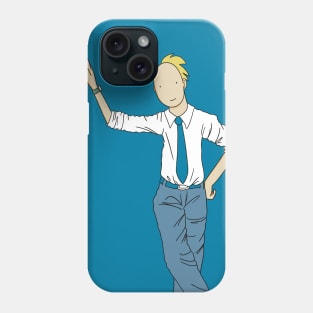 Mr Smith - Blue Phone Case