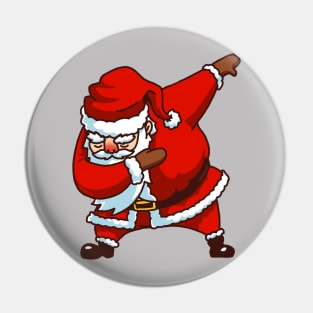 Dabbing Santa Christmas Tshirt Gift Dab Santa Claus T-Shirt 2 Pin