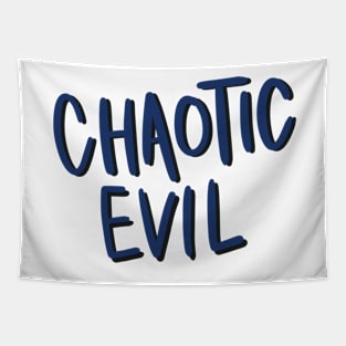 Chaotic Evil Alignment Handwritten Tapestry