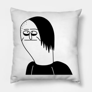 Goth Man Pillow