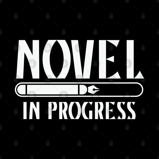 Novel in Progress Writing Novel Writer by V-Edgy