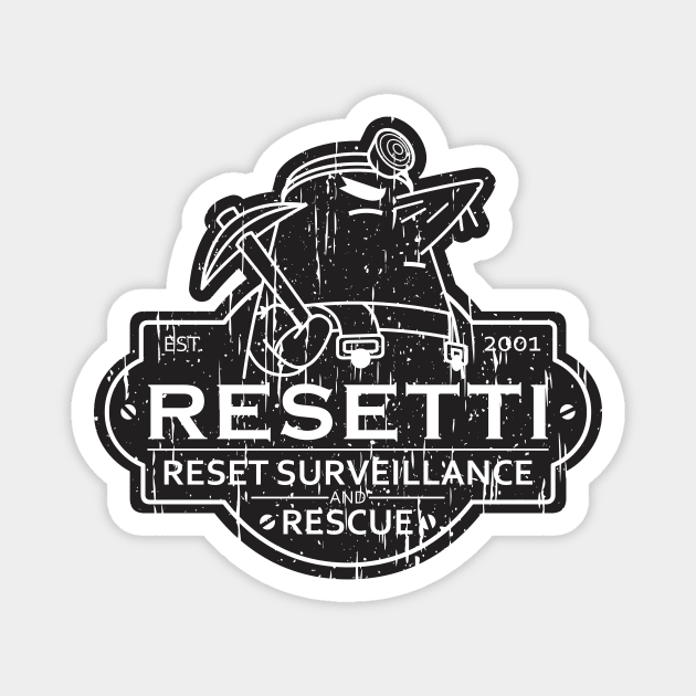 Resetti's Surveillance and Rescue Service Magnet by SawBear