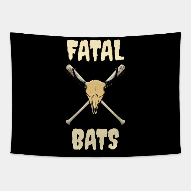 Fatal Bats Tapestry by DeraTobi