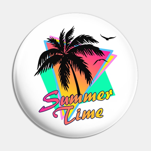 Summer Time Pin by Nerd_art