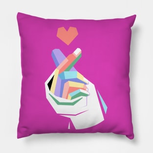 KPOP LOVE SIGN Pillow