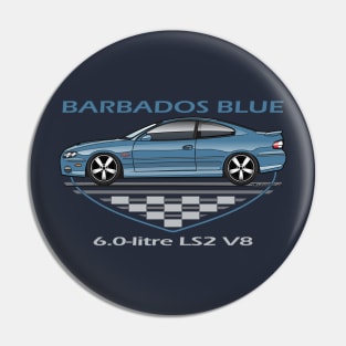 Barbados Blue Pin