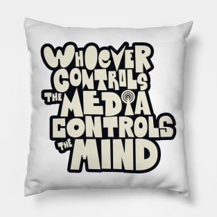 mpowering Free Thinkers: Unveil Truth with my Media Critique T-Shirt! Pillow