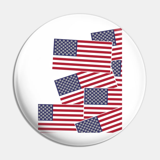 United States of Soccer Pin by mailboxdisco