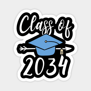 Class Of 2034 Senior Graduation Magnet