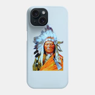 Sitting Bull by Henry Farny 1899 Phone Case