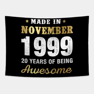 Made in November 1999 20 Years Of Being Awesome Tapestry