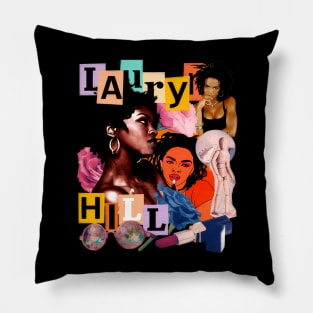 Lauryn Hill Fugees The Famous Vintage Retro Rock Rap Hiphop Pillow