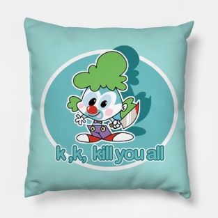 Killer Clown Pillow