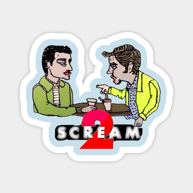 SCREAM 2 Magnet by MattisMatt83