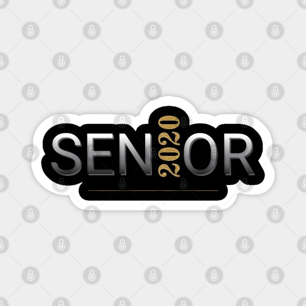 Senior 2020 Magnet by osaya