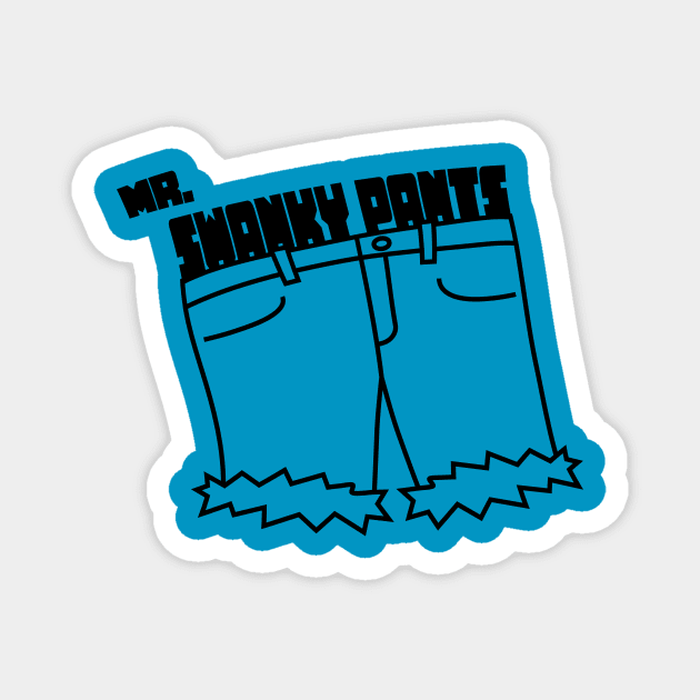 Mr. Swanky Pants-(Dark Version) Magnet by WillyV Designs