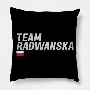 Team Radwanska Pillow