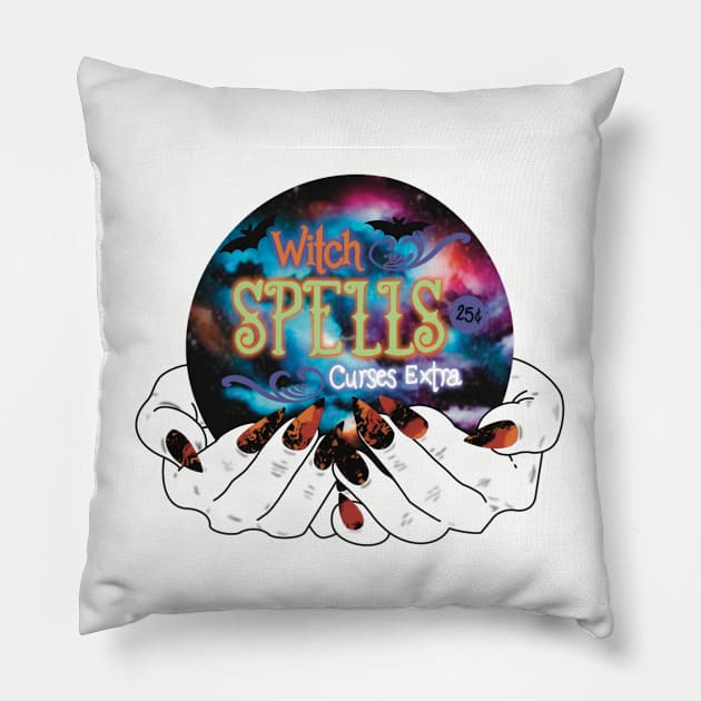 Witch spells Pillow by LHaynes2020