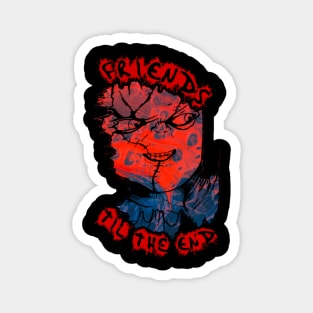 Chucky's Sinister Grin - Friends Til The End Magnet