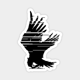 Raven ACVI Emblem for 621 - Black Version Magnet