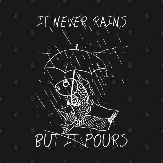 IT NEVER RAINS by equiliser