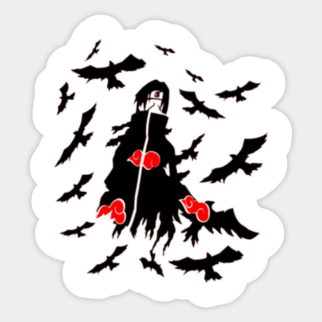 Itachi Uchiha - Crow Clone - Itachi Naruto - Sticker