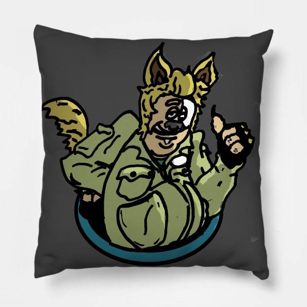 Barf logo Pillow by Undeadredneck