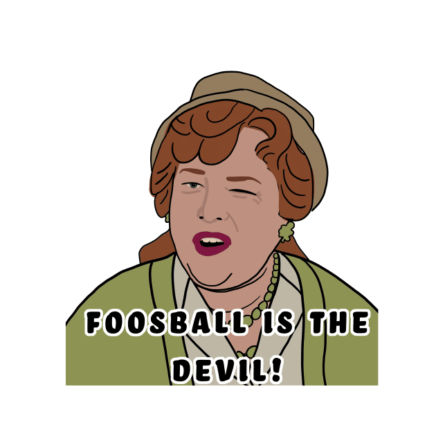 Foosball is the devil! by Mixtgifts