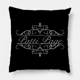 Nice Patti Page Pillow