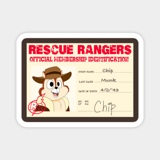 Chip: Rescue Rangers I.D. Magnet