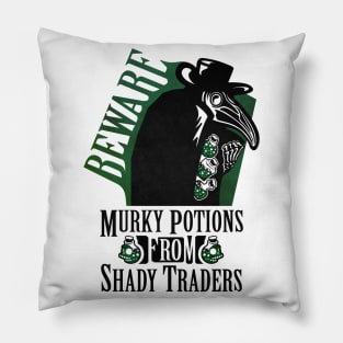 Beware of Murky Potions Pillow