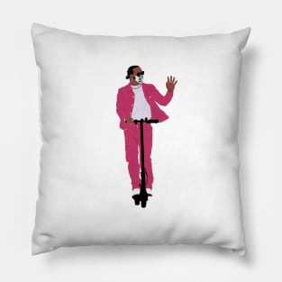 Lewis Hamilton in pink at the 2020 Emilia Romagna Grand Prix at Imola Pillow