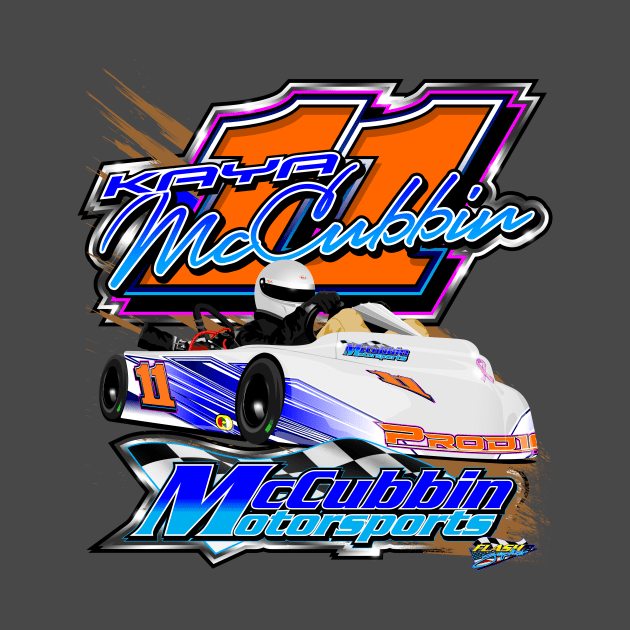 Kaya McCubbin's number 11 Prodigy by FLASHe Graphics