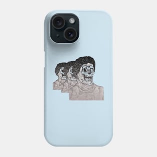 Fake Faces Peoples Phone Case