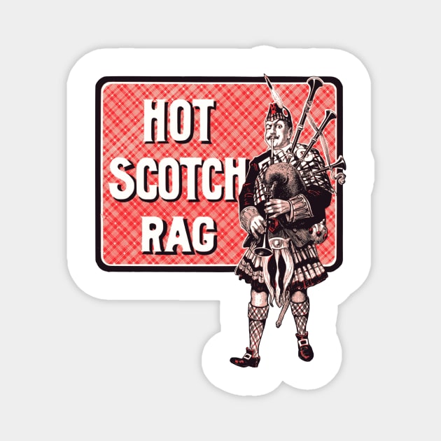 Hot Scotch Rag Magnet by alexp01