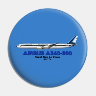 Airbus A340-500 - Royal Thai Air Force Pin