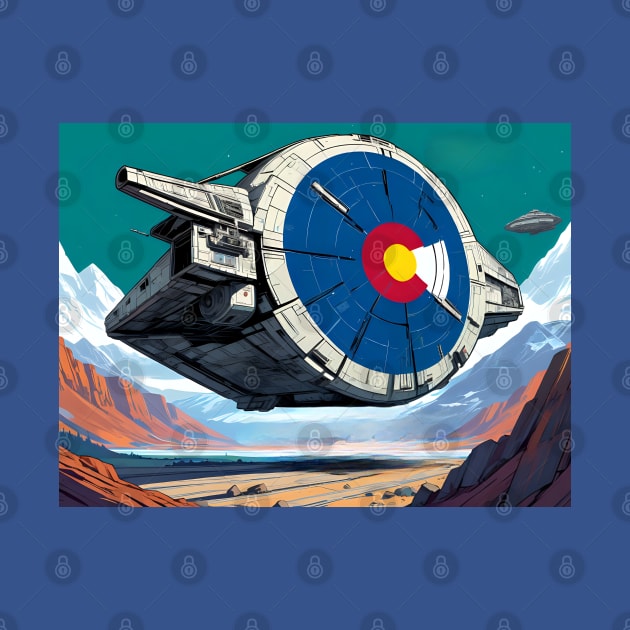 Colorado State Flag by Rogue Clone